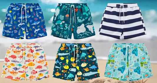 👶 Summer is ready! Upandfast's new eco-friendly baby girl swimsuit &amp; boy beach pants are now online