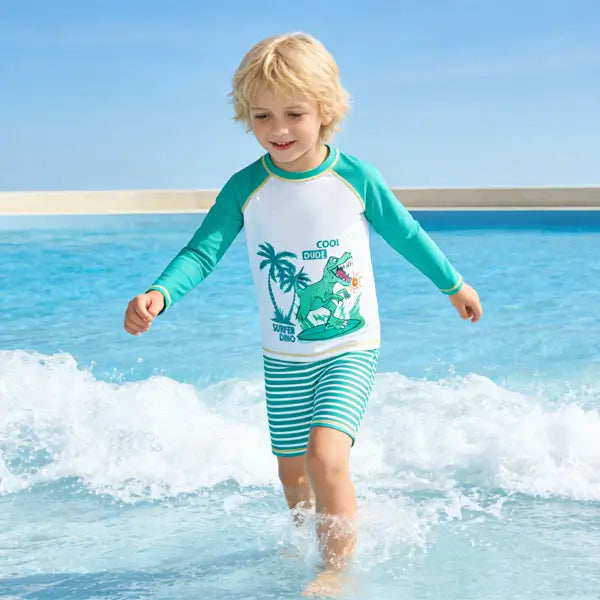 Boy Rash Guard Set