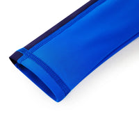 UPF 50+ Baby Boys Swimsuit One Piece Sunsuit-Navy Striped