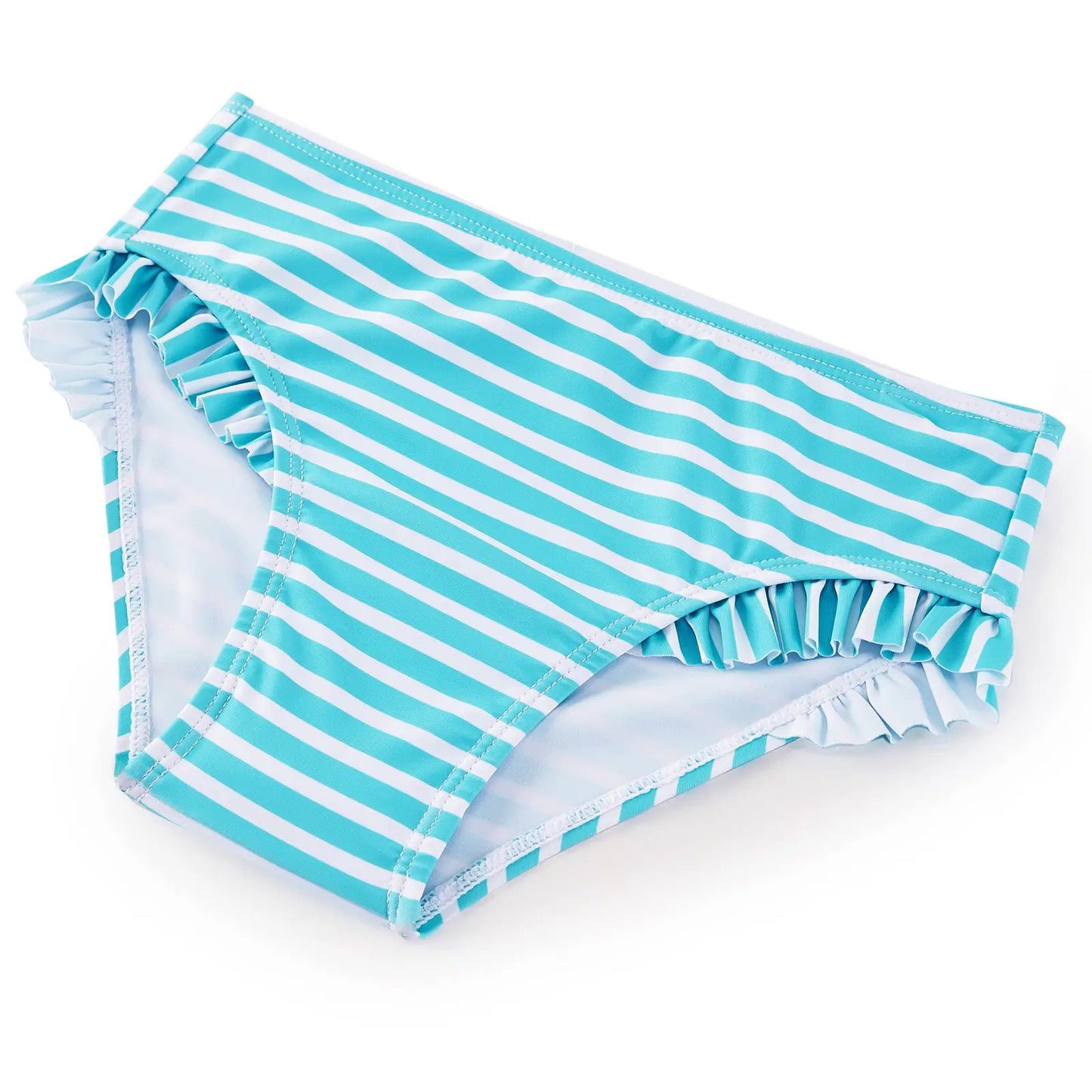 UPF 50+ Sun Protection Girl Rash Guard Set 2 Pieces-Green Flower