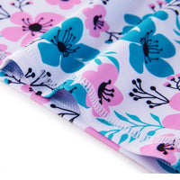 UPF 50+ Sun Protection Girl Rash Guard Set 2 Pieces-Green Flower