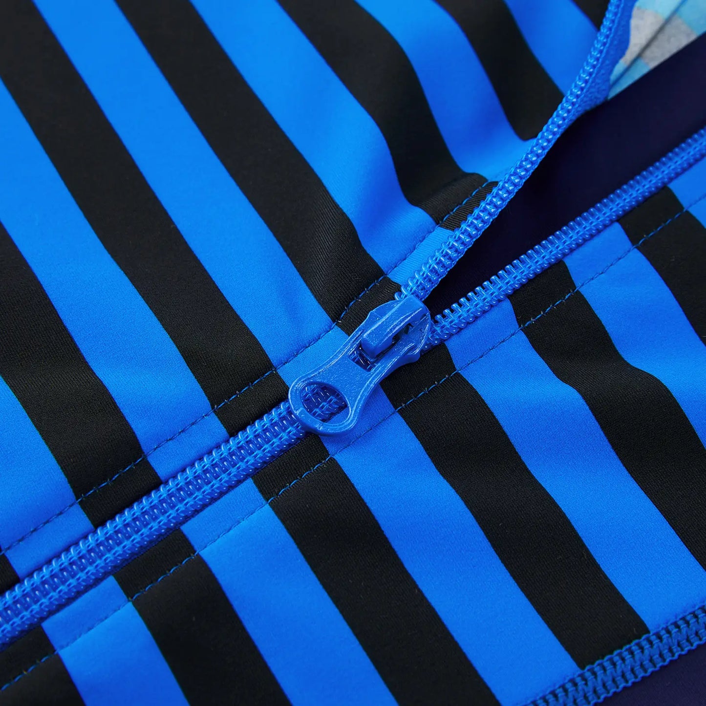 UPF 50+ Baby Boys Swimsuit One Piece Sunsuit-Navy Striped