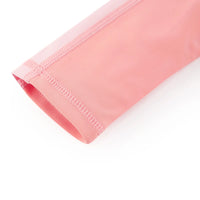 UPF 50+ Baby Girl Rash Guard Swimsuit with Full Zipper|Pink Marine Life