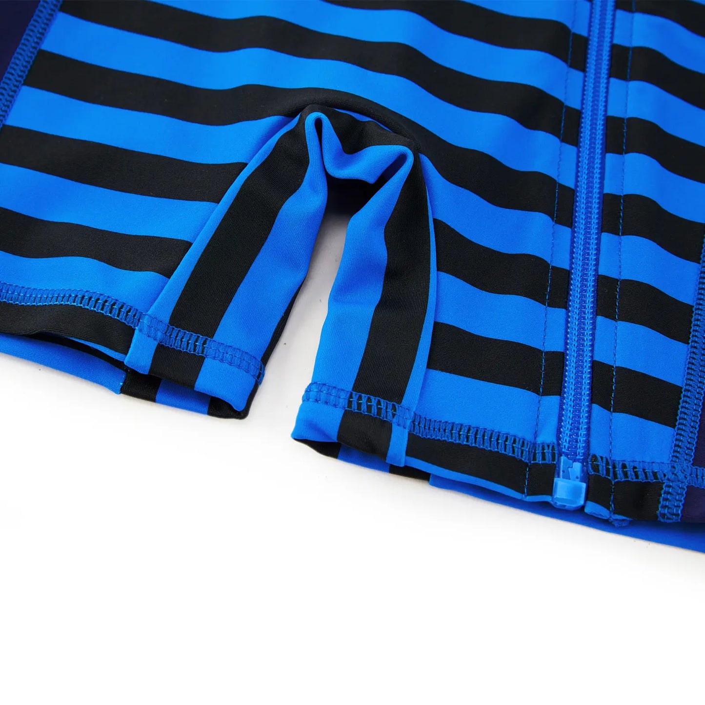 UPF 50+ Baby Boys Swimsuit One Piece Sunsuit-Navy Striped