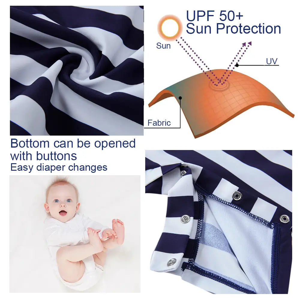 Snap bottom swimsuits baby boy deals