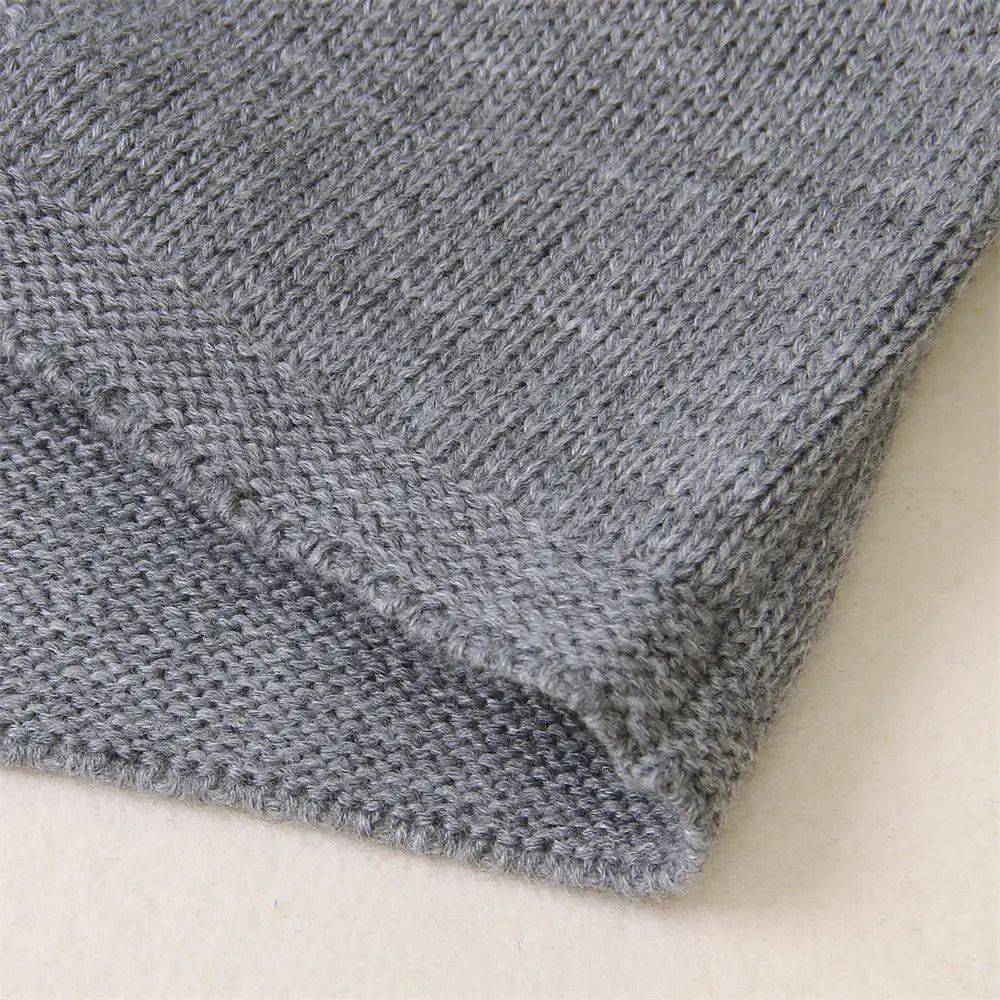 Baby Cardigan Solid Toddler Sweater Winter Top with Buttons