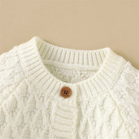 Baby Girl Sweater Classic Toddler Boys' Button-Front Cardigan-Solid