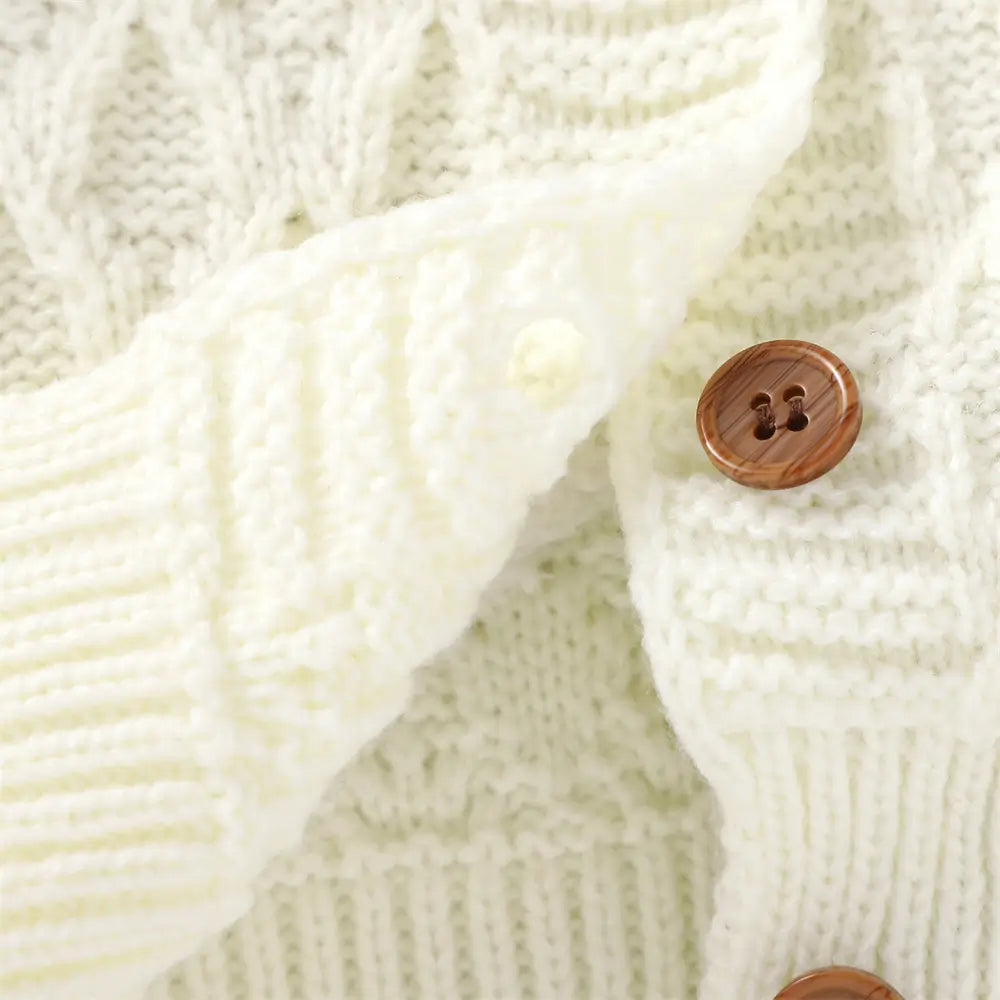 Baby Girl Sweater Classic Toddler Boys' Button-Front Cardigan-Solid