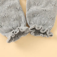 Baby One-Piece Button Sweater with Hat Toddler Cardigan Set