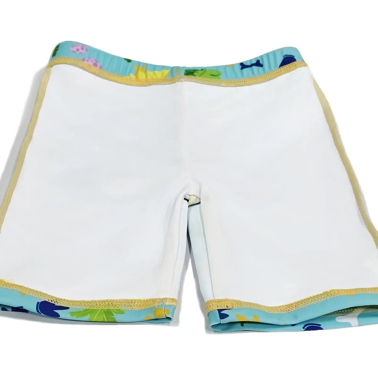 Boy Rash Guard Set UPF 50+ 2 Piece Swimsuits-Green Dinosaur