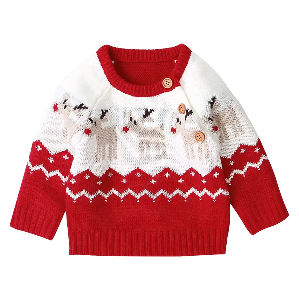 Infant boy christmas sweater 2025