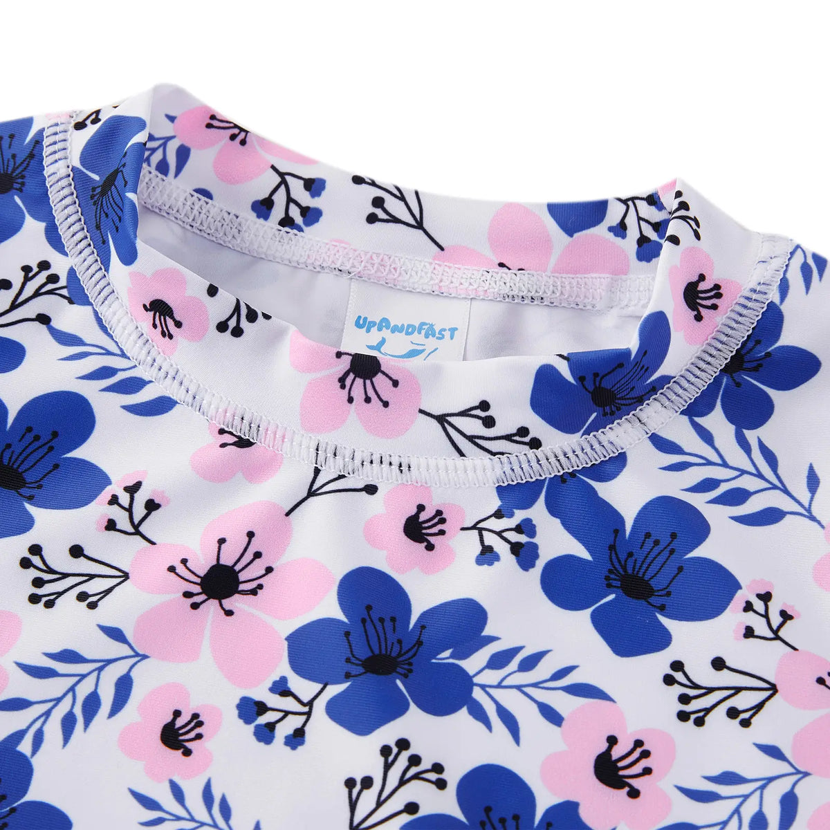 Girls Rash Guard Set UPF 50+ Swimsuit with Bikini Bottom