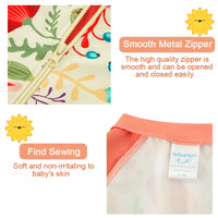 UPF50+ Swimwear Infant Full Zipper Bathing Suit-Hot Summer
