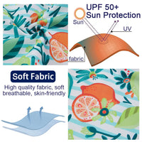 Infant & Toddler Boys' UPF 50+ Swimsuit with Back Zipper