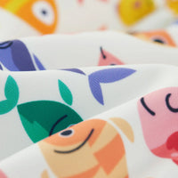 Reusable Baby Boy Swim Diaper with UPF 50+ & Snap-Many Fish