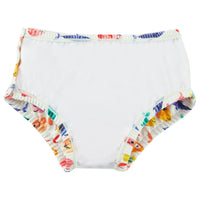 Reusable Baby Boy Swim Diaper with UPF 50+ & Snap-Many Fish