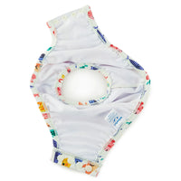 Reusable Baby Boy Swim Diaper with UPF 50+ & Snap-Many Fish