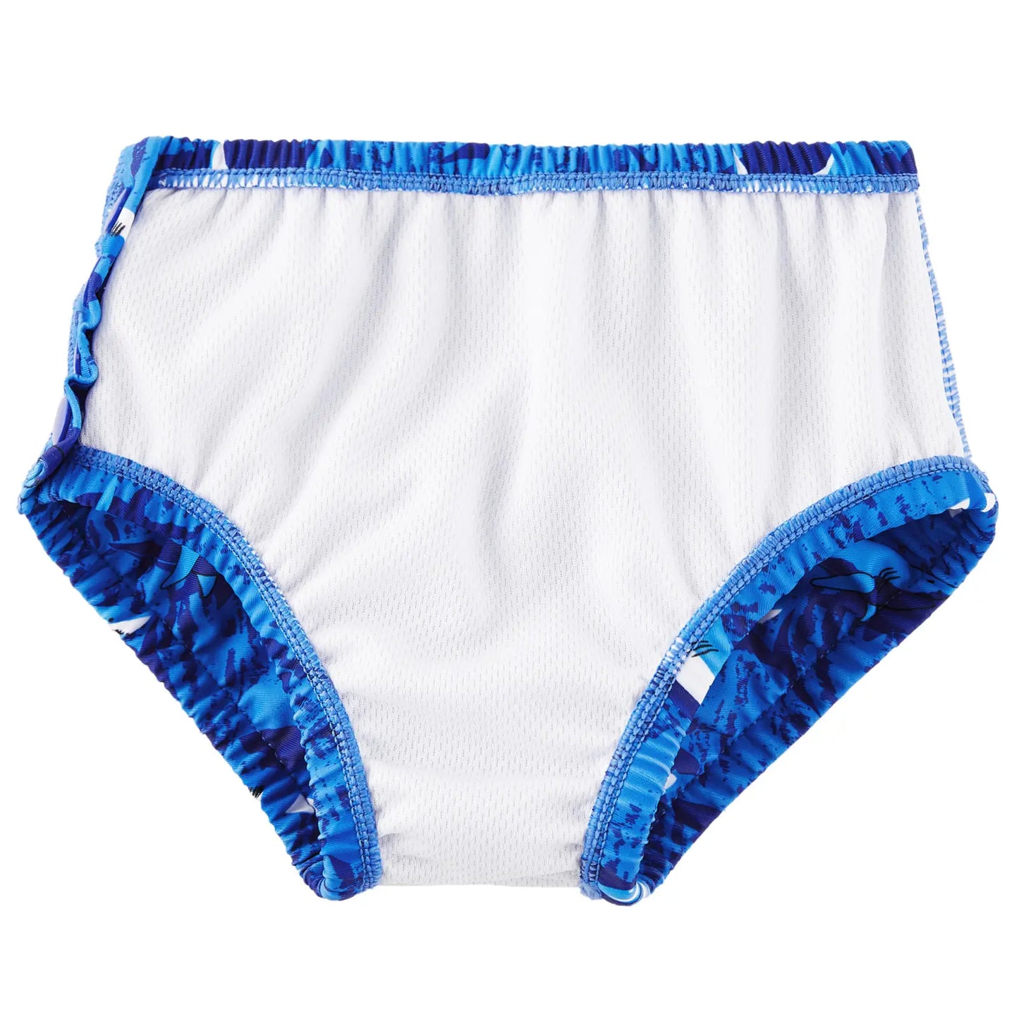 Reusable Baby Swim Diaper UPF 50+ Washable Sunsuit-Blue Shark