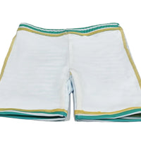 UPF 50+ Boy Rash Guard Set 2-piece Swimsuits-Green Dinosaur