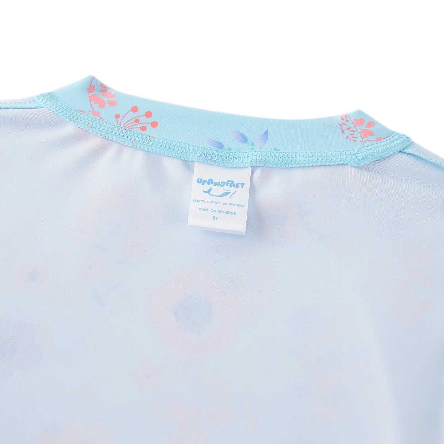 UPF 50+ Girl Rash Guard Set 2-piece Toddler Swimsuit