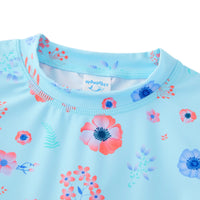 UPF 50+ Girl Rash Guard Set 2-piece Toddler Swimsuit