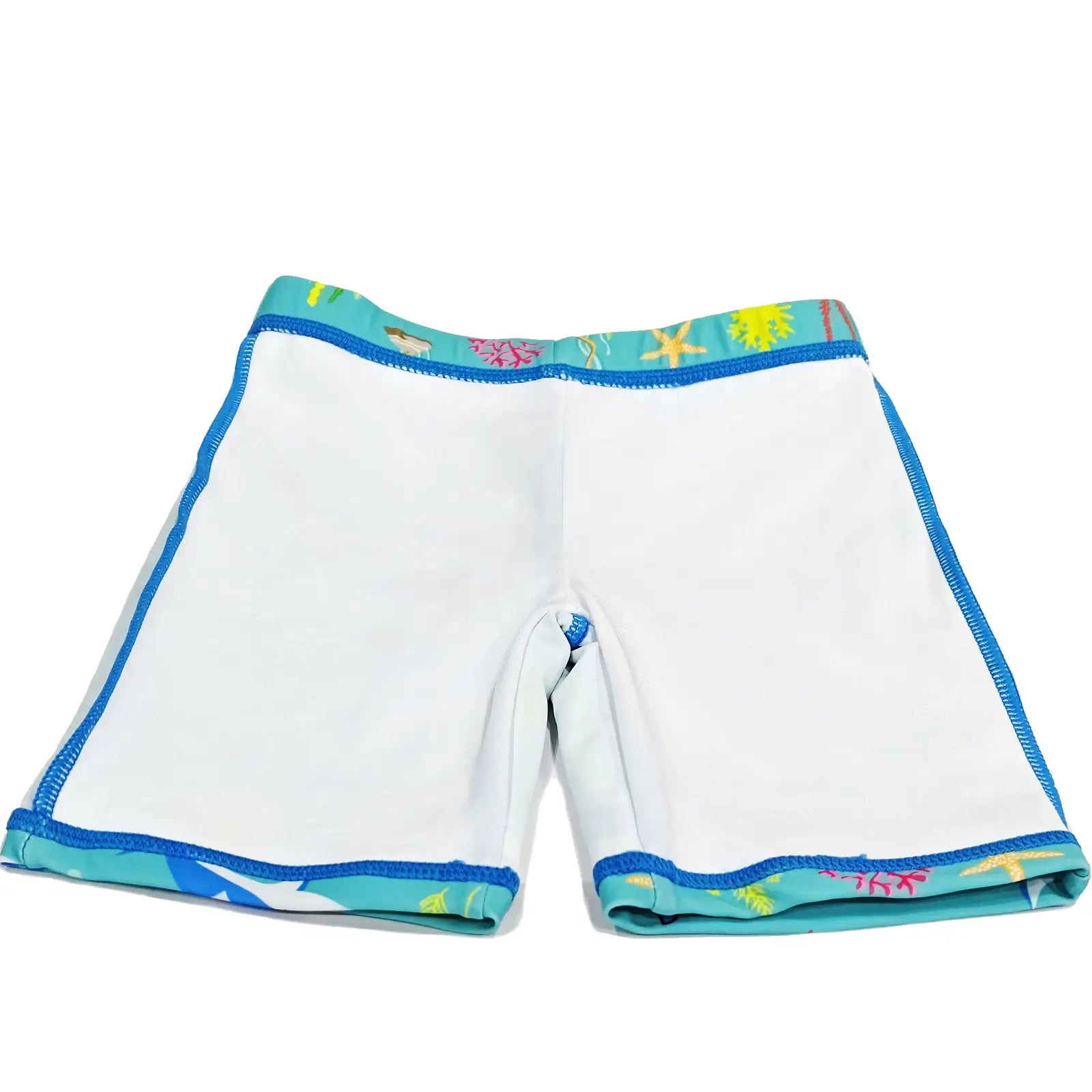 UPF 50+ Toddler Boy Swimsuit 2 Piece Swim Top and Short-Green Shark